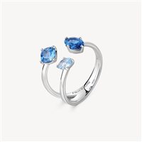 Ring Brosway Woman FANCY FREEDOM BLUE in Steel FFB10B